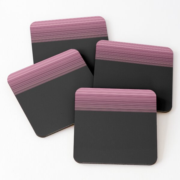 Item preview, Pink Stripes Fade to Black designed and sold by LuMedeiros.