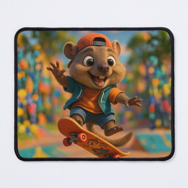 Item preview, Skater Rock Hyrax designed and sold by Sillytoe.