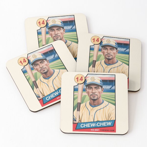 Item preview, Retro Baseball Card with Hispanic Hitter - Chew-Chew designed and sold by Museum Of Non-Existing Art.