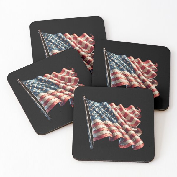 Item preview, Classic USA Flag – Patriotic Stars and Stripes Illustration designed and sold by artedigital99.