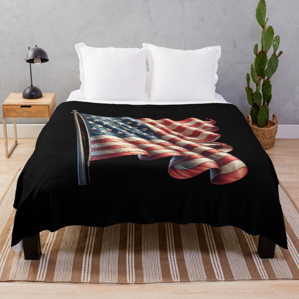 Item preview, Classic USA Flag – Patriotic Stars and Stripes Illustration designed and sold by artedigital99.