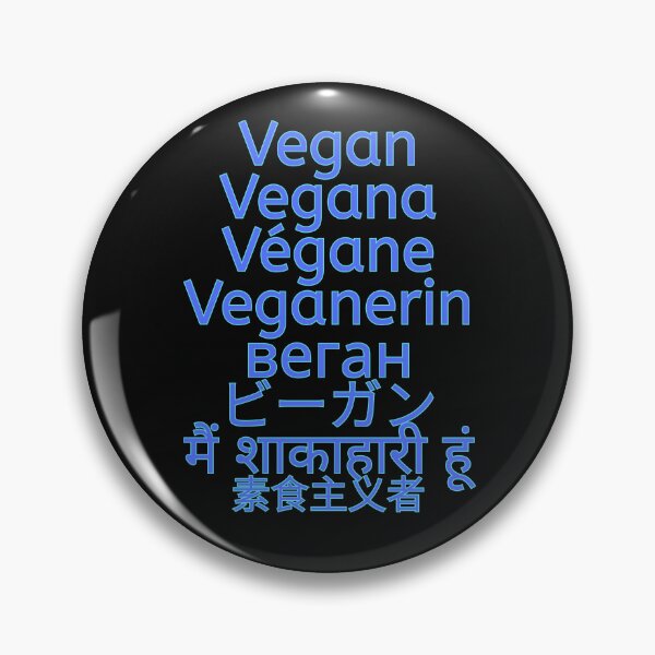 Item preview, Vegan/Vegana multi-language designed and sold by coodoosandco.