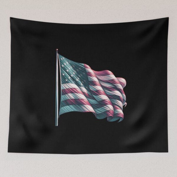 Item preview, American Flag Pride – Vintage USA Patriotic Artwork designed and sold by artedigital99.