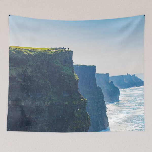 Item preview, Edge of the Cliffs of Moher designed and sold by AshleyMobleyArt.
