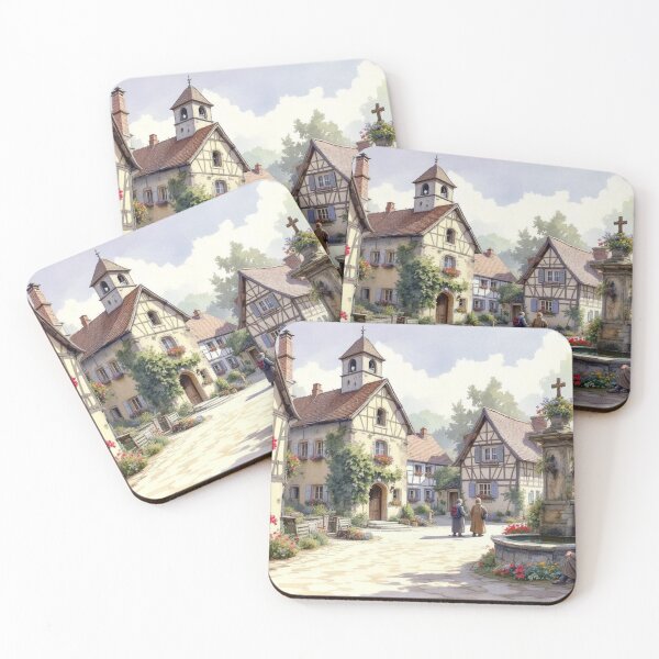 Item preview, Alsace: Pilgrims of Saint James at rest designed and sold by jefboutique6150.