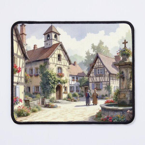 Item preview, Alsace: Pilgrims of Saint James at rest designed and sold by jefboutique6150.