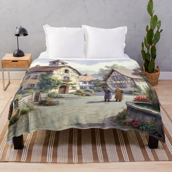 Item preview, Alsace: Pilgrims of Saint James at rest designed and sold by jefboutique6150.