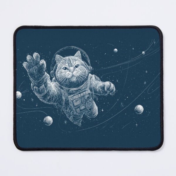 Item preview, Cat in space wearing astronaut suit designed and sold by anytka.
