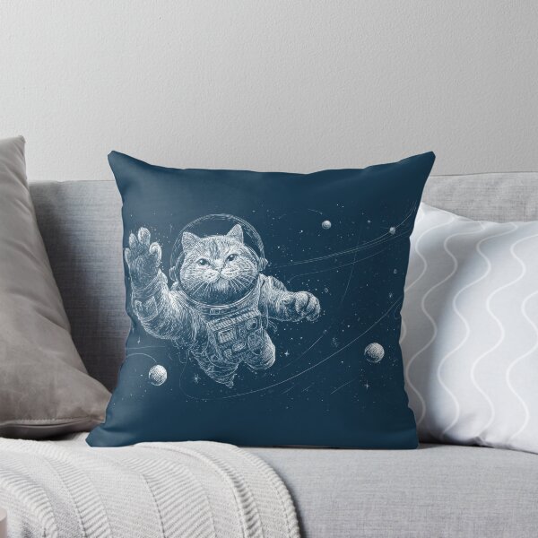 Item preview, Cat in space wearing astronaut suit designed and sold by anytka.