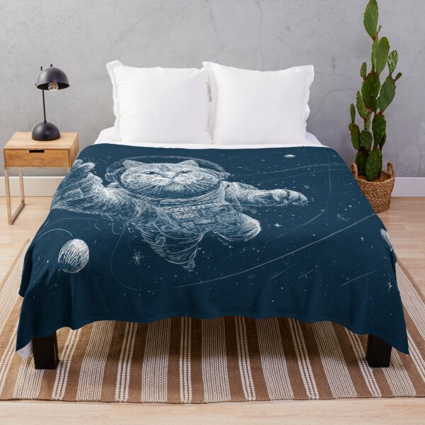 Item preview, Cat in space wearing astronaut suit designed and sold by anytka.