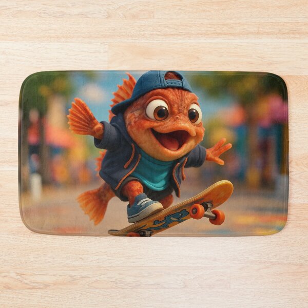 Item preview, Skater Rockfish designed and sold by Sillytoe.