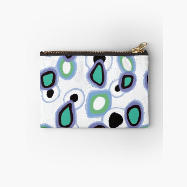 Item preview, Retro Pebbles & Polka Dots Abstract Geometric Mid-Century Design designed and sold by phatlizzardart.