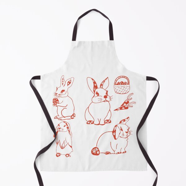 Item preview, Set of funny rabbits. Illustration of cute bunny for fashion print, design, posters, greeting cards. designed and sold by TaniaArtDesign.