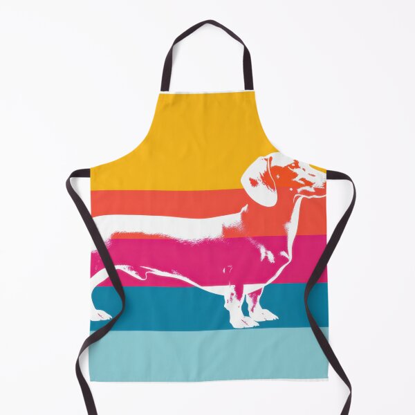 Item preview, Dachshund by colorful stripes designed and sold by anytka.
