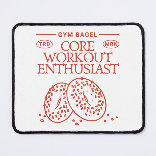 Item preview, Gym bagel core workout enthusiast designed and sold by Peerless-Prime.