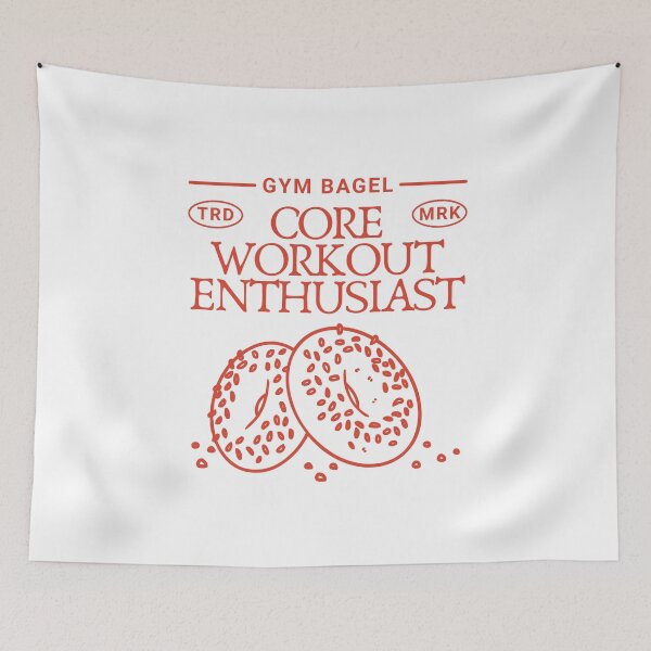 Item preview, Gym bagel core workout enthusiast designed and sold by Peerless-Prime.