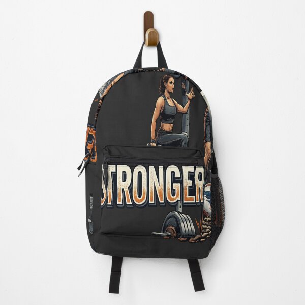 Item preview, Stronger Every Day – Gym Motivation Design designed and sold by StorySeller85.
