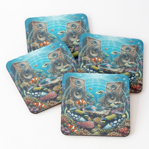 Item preview, Fish Have a Party Under the Waves designed and sold by Tridentulus.