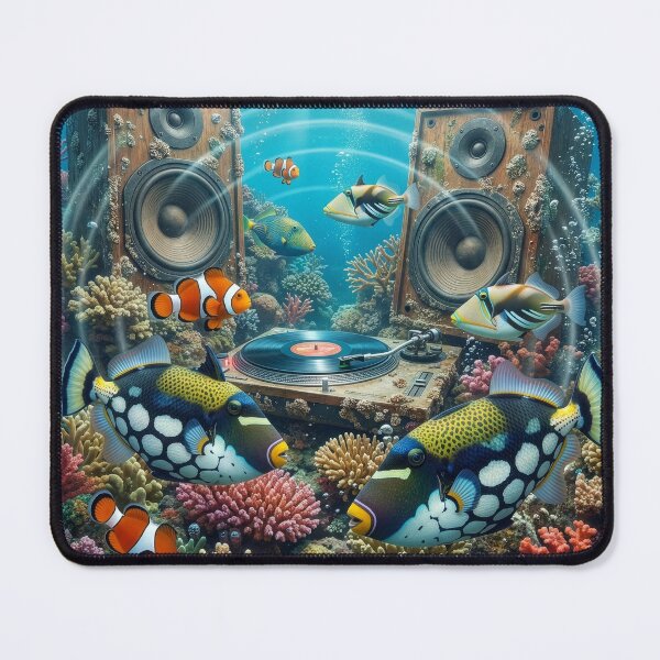 Item preview, Fish Have a Party Under the Waves designed and sold by Tridentulus.