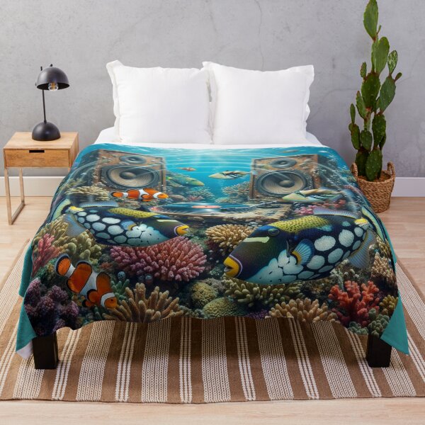 Item preview, Fish Have a Party Under the Waves designed and sold by Tridentulus.