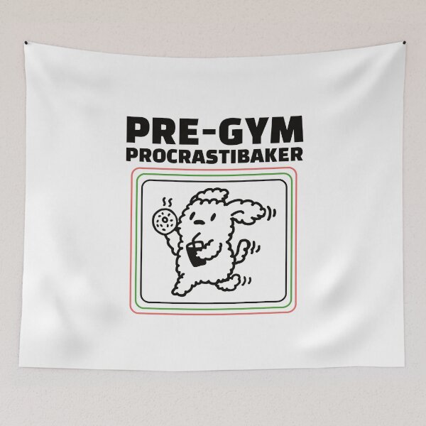 Item preview, Pre-gym procrastibaker designed and sold by Peerless-Prime.