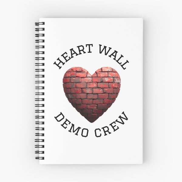 Item preview, Heart Wall Demo Crew - Red/Black Design designed and sold by 11-Designs.