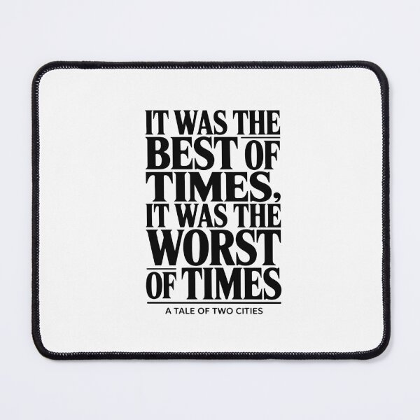 Item preview, Tale of Two Cities "Best Worst Times" Dickens Tee designed and sold by Enea Kelo.