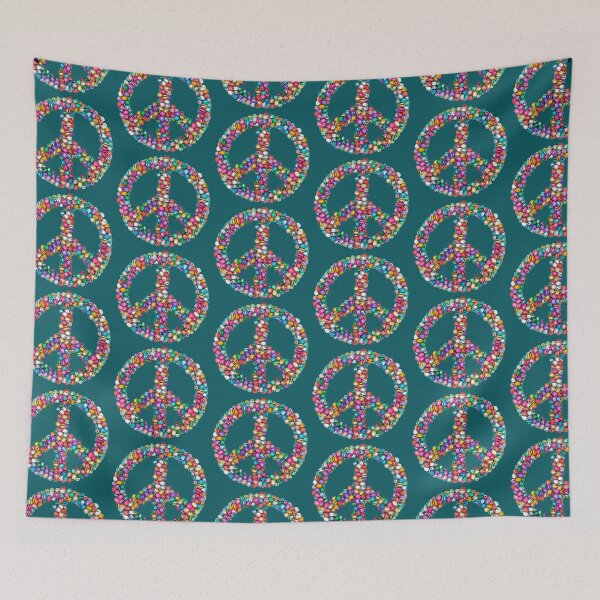 Item preview, Festive Peace Symbol designed and sold by onepony.