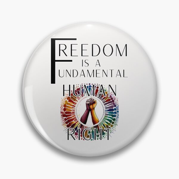 Item preview, Freedom is a Fundamental Human Right designed and sold by anointedhelp.