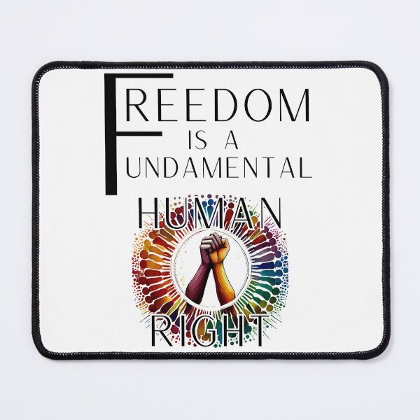Item preview, Freedom is a Fundamental Human Right designed and sold by anointedhelp.