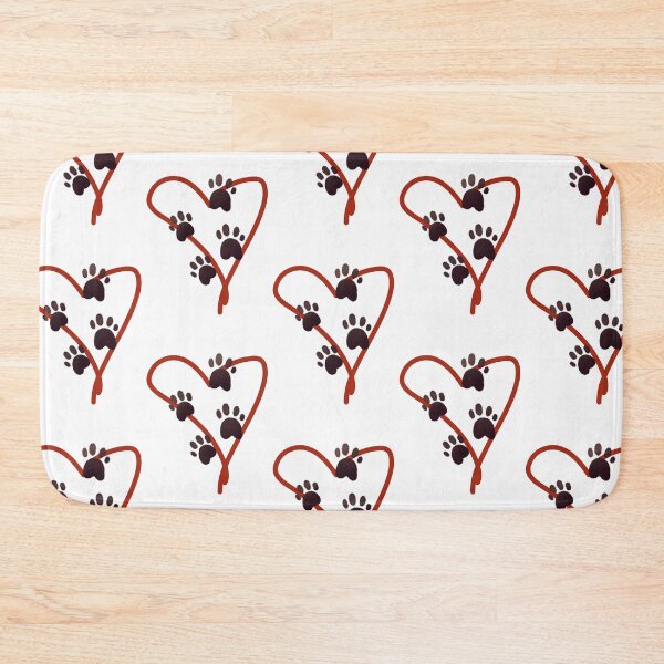 Item preview, Pawprints on my heart designed and sold by GiSilver.