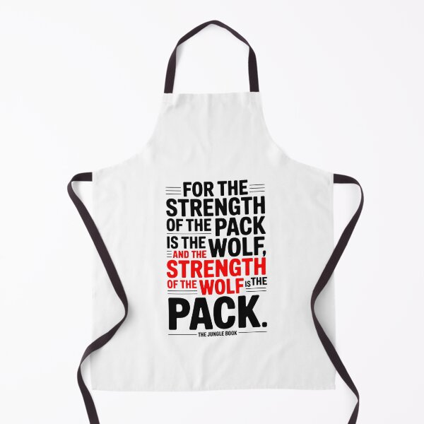 Item preview,  Jungle Book "Strength of the Pack" Kipling Shirt designed and sold by Enea Kelo.