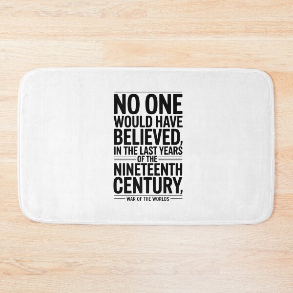 Item preview, War of the Worlds "No One Believed" Wells Tee designed and sold by Enea Kelo.