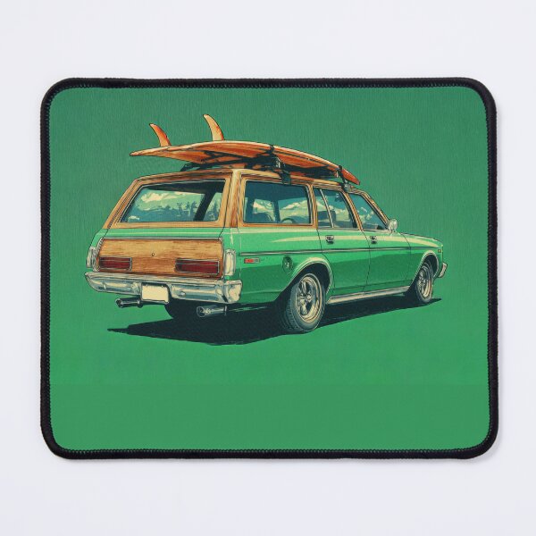 Item preview, Classic car with surfboards on top designed and sold by anytka.