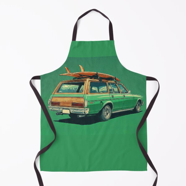 Item preview, Classic car with surfboards on top designed and sold by anytka.