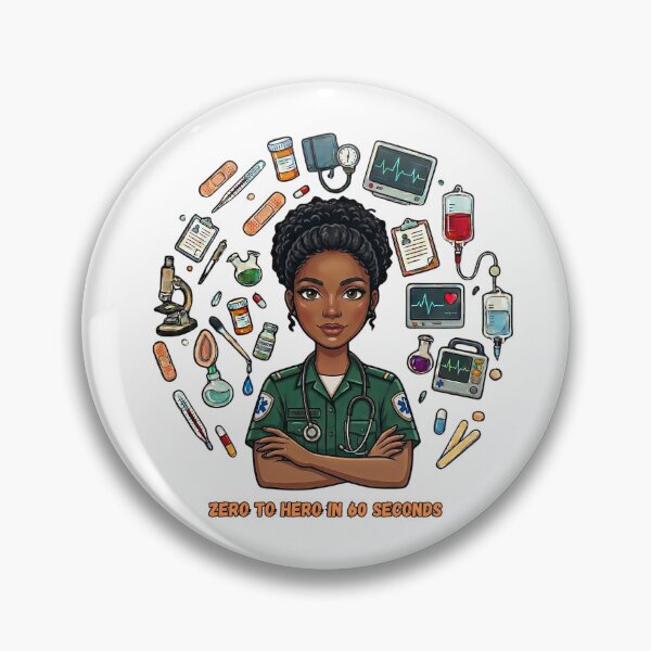 Item preview, Zero to hero in 60 seconds (paramedic) designed and sold by Nurse Eve.
