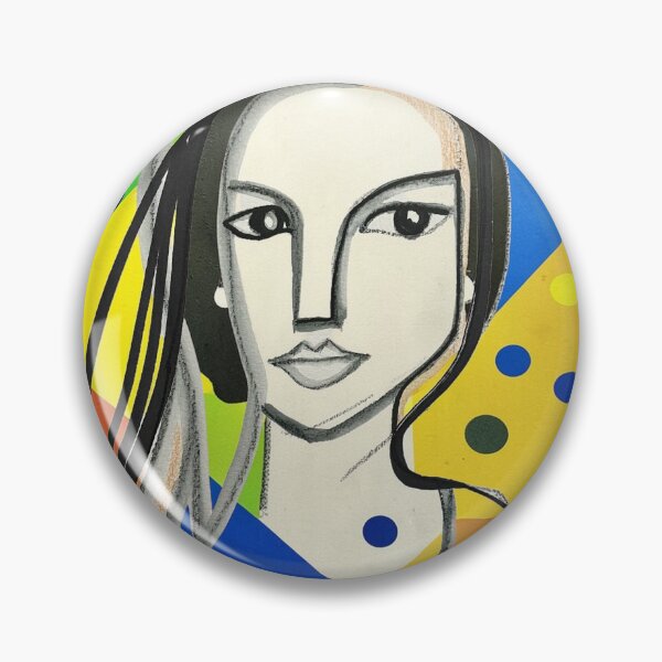 Item preview, Dara Pop Art Dreamer - Whimsical Feminist Portrait - Inspirational Pop Art designed and sold by neomadesigns.
