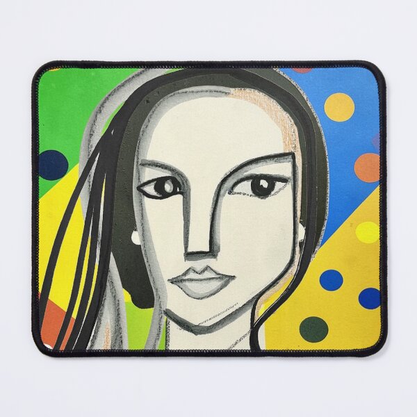 Item preview, Dara Pop Art Dreamer - Whimsical Feminist Portrait - Inspirational Pop Art designed and sold by neomadesigns.