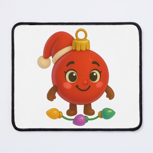 Item preview, Christmas Ornament Girl designed and sold by Sillytoe.