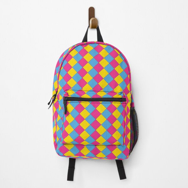Item preview, Pansexual Pride Checkered Pattern designed and sold by AStitchOfWisdom.
