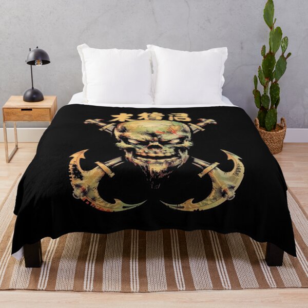 Item preview, Angry Skull x Crossed Anchors designed and sold by 8FistsofTees.