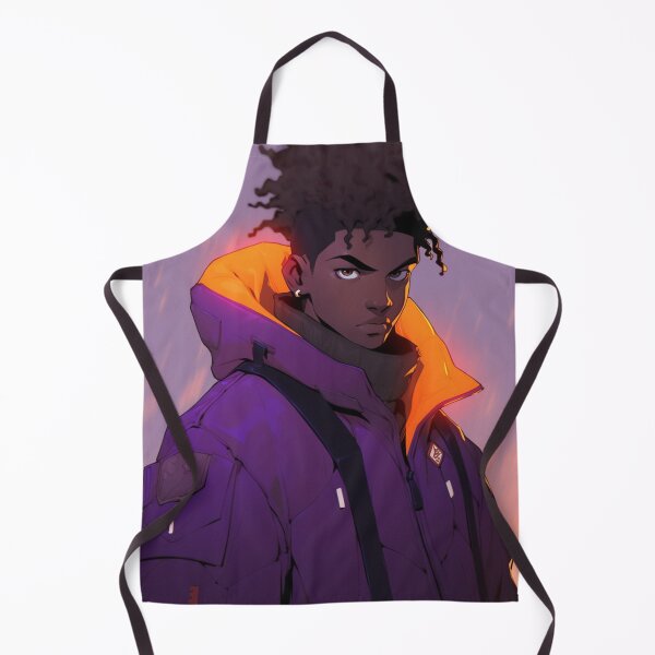 Item preview, Cyberpunk Anime Boy – Futuristic Streetwear Anime Design designed and sold by madkiitten.
