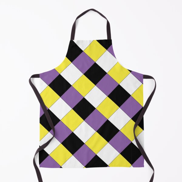 Item preview, Non-binary Pride Checkered Pattern designed and sold by AStitchOfWisdom.