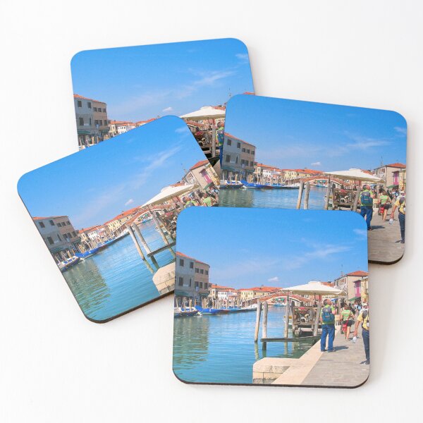 Item preview, Colourful Canale di San Donato, Murano, Venice designed and sold by Violaman.