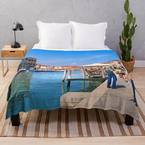 Item preview, Colourful Canale di San Donato, Murano, Venice designed and sold by Violaman.