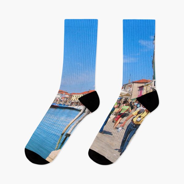 Item preview, Colourful Canale di San Donato, Murano, Venice designed and sold by Violaman.