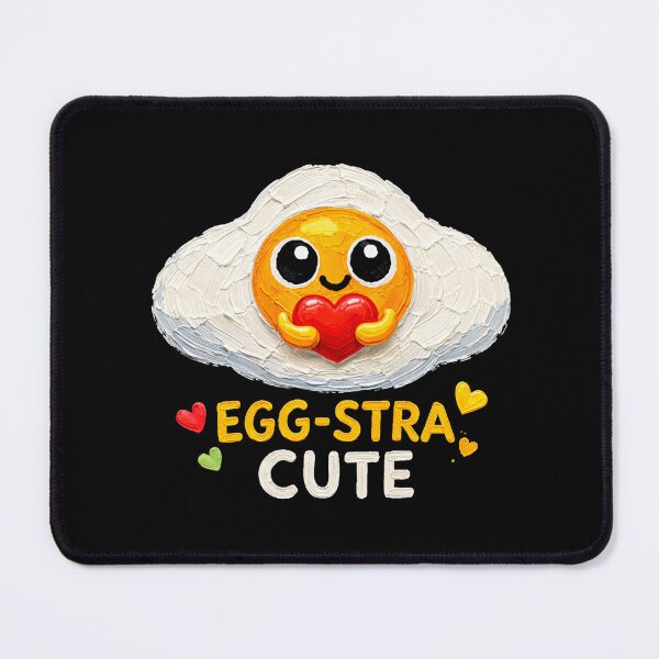 Item preview, Egg-Stra Cute Fried Egg Love designed and sold by Liv Solara.