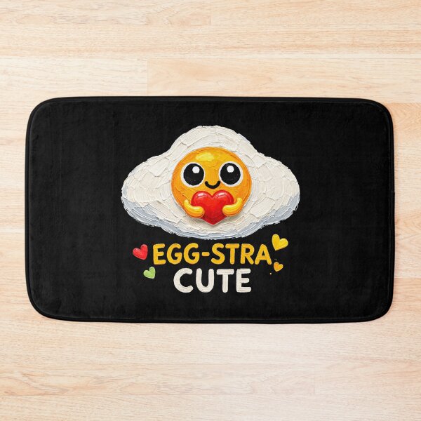 Item preview, Egg-Stra Cute Fried Egg Love designed and sold by Liv Solara.