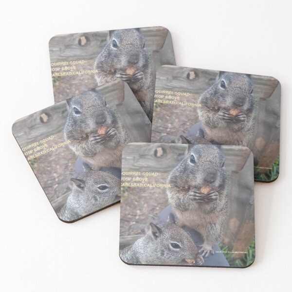 Item preview, C2026 STEVE YELLOWBEAR FINE ART  HOSP GROVE SQUIRREL SQUAD,  designed and sold by SteveYellowbear.