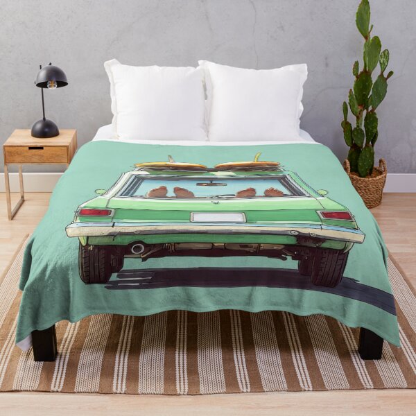 Item preview, Road trip in a green car designed and sold by anytka.